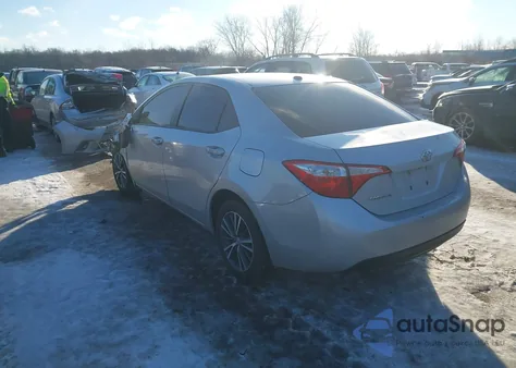 2016 Toyota Corolla Le Premium z USA, uszkodzony, nr VIN 2T1BURHE6GC602905